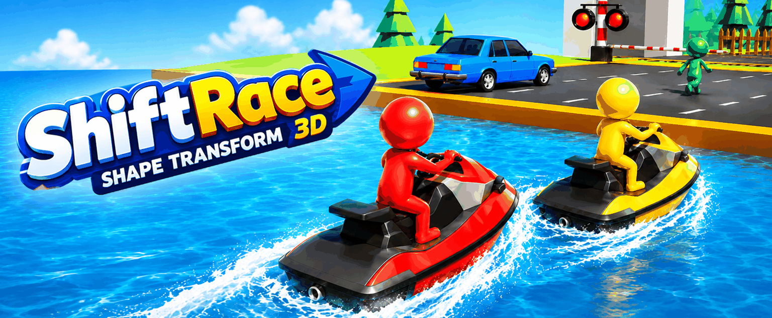 Shift Race: Shape Transform 3D, a mobile game by Flux Play Games